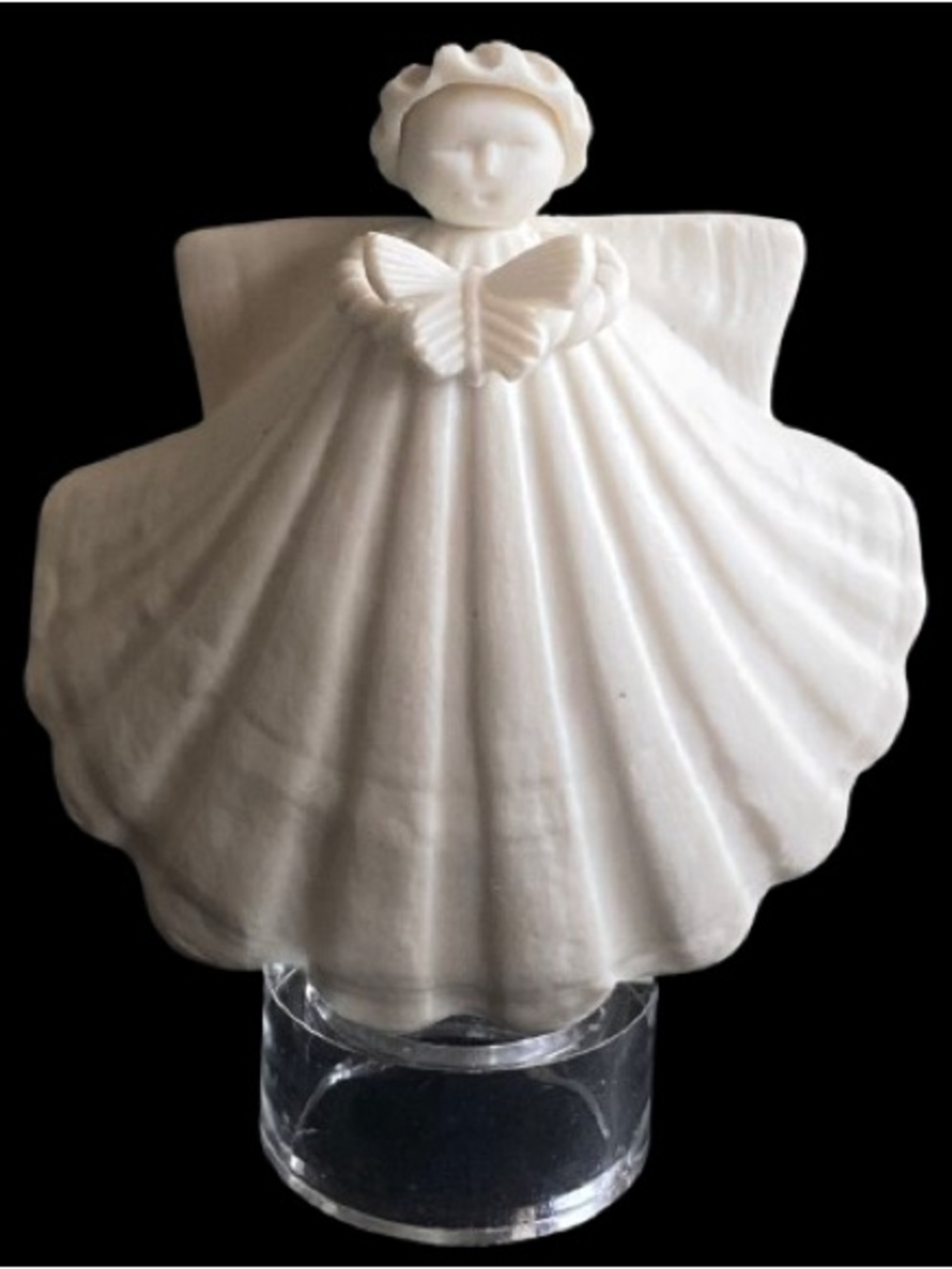 Margaret Furlong Butterfly Angel
Ornament White Bisque Porcelain Christmas Decor